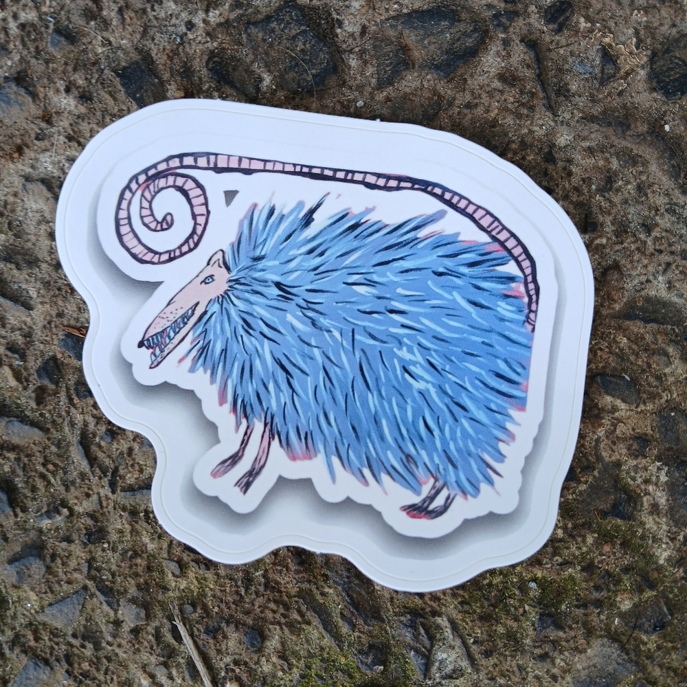 Possum Sticker